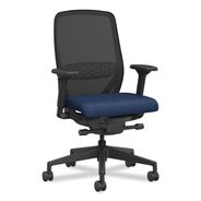 OFFICE AND OFFICE SUPPLIES | HON Nucleus Series 16.63 in. to 21.13 in. Seat Height Up to 300 lbs. Recharge Task Chair - Navy Seat, Black Back/Base
