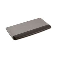 MOUSE PADS AND WRIST SUPPORT | 3M 19.6 in. x 10.6 in. Antimicrobial Gel Keyboard Wrist Rest Platform - Black/Gray/Silver