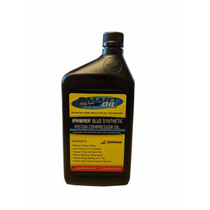 POWER TOOL ACCESSORIES | EMAX Smart Oil Whisper Blue 1 Quart Synthetic Piston Compressor Oil