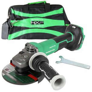 FREE GIFT WITH PURCHASE | Metabo HPT 36V MultiVolt Brushless Lithium-Ion 6 in. Cordless Paddle Switch Angle Grinder (Tool Only)