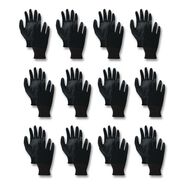 SAFETY EQUIPMENT | Boardwalk Palm Coated HPPE Gloves - X-Large Size 10/Salt and Pepper/Black (1-Dozen)