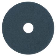 CLEANING AND SANITATION ACCESSORIES | Boardwalk BWK4013BLU 13 in. Scrubbing Floor Pads - Blue (5/Carton)
