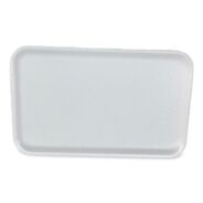 TABLETOP AND SERVEWARE | GEN 16SWH 11.63 in. x 7.25 in. x 0.54 in. #16S Meat Trays - White (250/Carton)