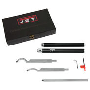CHISELS FILES AND PUNCHES | JET 5-Piece Carbide Hollowing Chisel Set