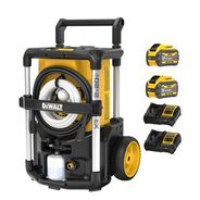 PRESSURE WASHERS AND ACCESSORIES | Dewalt 2X20V MAX 1600 PSI Brushless Cordless Pressure Washer​ Kit with FLEXVOLT (12 Ah)
