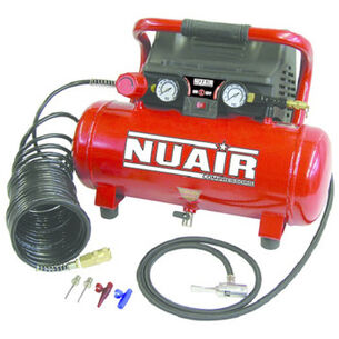  | NuAir 2 Gallon 110 PSI Portable Air Compressor