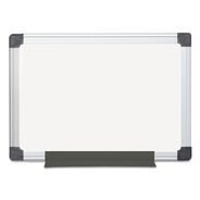 OFFICE PRESENTATION SUPPLIES | MasterVision 18 in. x 24 in. Aluminum Frame Value Melamine Dry Erase Board - White