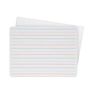PRODUCTS | Flipside 12 in. x 9 in. 2-Sided Red/Blue Ruled Dry Erase Board - White Surface (12/Pack)