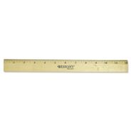 PRODUCTS | Westcott 12 in. Long Standard Wood Ruler with Single Metal Edge