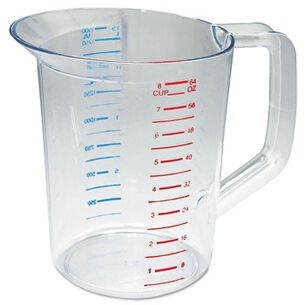 BEVERAGE SERVEWARE | Rubbermaid Commercial 2 qt. Bouncer Measuring Cup - Clear