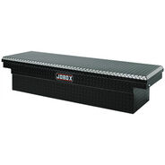 TRUCK BOXES | JOBOX Aluminum Single Lid Full-size Crossover Truck Box (Black)