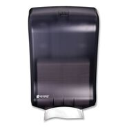 TOILET PAPER DISPENSERS | San Jamar T1700TBK 11.75 in. x 6.25 in. x 18 in. Ultrafold Multifold/C-Fold Classic Towel Dispenser - Black Pearl