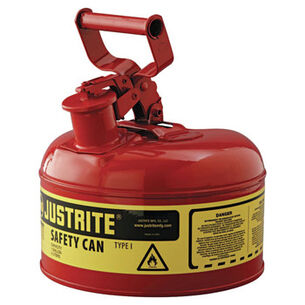 OTHER SAVINGS | Justrite Type I 1 Gallon Flammables Safety Can - Red