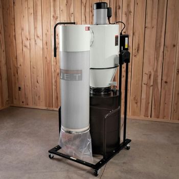 【3連休特別価格】【美品】JET CITY Jettenuator JET JCDC-3 230V 3 HP 1PH Cyclone Dust Collector - JT9-717530K