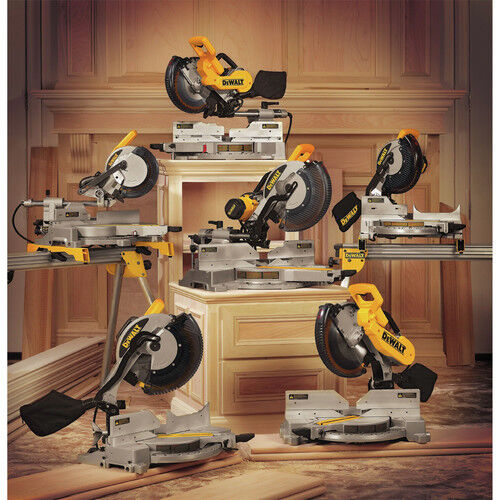 DEWALT 10" Double Bevel Sliding Compound Miter Saw DW717 New eBay