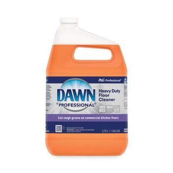 Dawn Professional 08789 Heavy-Duty Floor Cleaner, Neutral Scent, 1 Gallon Bottle (3/Carton)