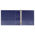Office Jansan | Avery 17034 2 in. Capacity 11 x 8.5 Durable View Binder with DuraHinge and 3 Slant Rings - Blue image number 3