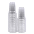  | Boardwalk BWKPET9 9 oz. PET Plastic Cold Cups - Clear (1000/Carton) image number 0