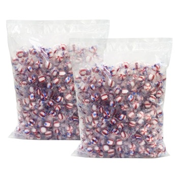 King Leo 810128792066 5 lb. Soft Mint Puffs - Peppermint (2/Carton)
