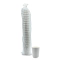 Bulk Savings Pricing 3 | Boardwalk BWKDW8HCUP 8 oz Double-Walled Paper Hot Cups - White (500/Carton) image number 1