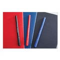 Pens | Paper Mate 2124506 Medium 1 mm Write Bros. Stick Grip Ballpoint Pen - Blue Ink/Barrel (1-Dozen) image number 6