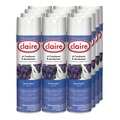 Office Jansan | Claire CL191 10 oz. Aerosol Spray Aerosol Air Freshener and Deodorizer - Lavender (1/Carton) image number 2