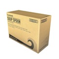 Food Service | Boardwalk BWKSOUPBLPPIW Mediumweight Wrapped Polypropylene Plastic Soup Spoon Cutlery - Black (1000/Carton) image number 2