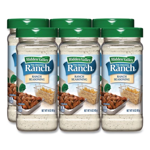 Food Service | Clorox 21177 16 oz. Bottle The Original Ranch Dry Seasoning - Original Ranch (6/Carton) image number 0