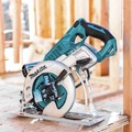 Combo Kits | Makita XT295PT 18V X2 LXT Brushless Lithium-Ion 3 Speed Cordless Impact Driver and 7-1/4 in. Circular Saw Combo Kit with 2 Batteries (5 Ah) image number 6