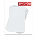 Office Jansan | Universal UNV84650 2.13 in. x 3.38 in. 5 mil Laminating Pouches - Gloss Clear (25/Pack) image number 2