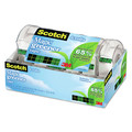 Office Jansan | Scotch 6123 0.75 in. x 50 ft. 1 in. Core Magic Greener Tape with Dispenser - Clear (6/Pack) image number 2