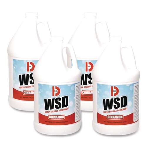 Cleaning & Janitorial Supplies | Big D Industries BGD 1611 1 Gallon Water-Soluble Deodorant - Cinnamon (4/Carton) image number 0