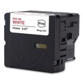 Labels | Brother P-Touch BTAG232 0.47 in. x 13.1 ft. Genuine P-Touch BTAG Label Tapes - Red on White image number 4