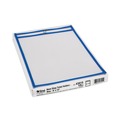  | C-Line 43915 9 in. x 12 in. Inserts Top Load Super Heavy Stitched Shop Ticket Holders - Clear (15/Box) image number 0