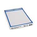 Office Jansan | C-Line 43915 9 in. x 12 in. Inserts Top Load Super Heavy Stitched Shop Ticket Holders - Clear (15/Box) image number 0
