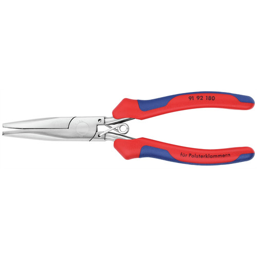 Specialty Pliers | Knipex 9192180 7-1/4 in. Hog Ring Upholstery Pliers image number 0