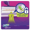 Cleaning & Janitorial Supplies | Swiffer 08443 WetJet 11.3 in. x 5.4 in. System Cloth Refills - White (24-Piece/Box, 4 Boxes/Carton) image number 3