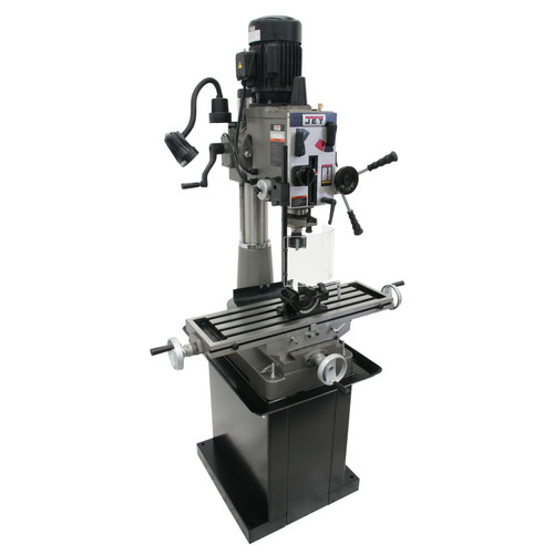 Milling Machines | JET JT9-351141 JMD-40GH Geared Head Mill Drill with Newall DP700 2-Axis DRO and X-Powerfeed image number 0
