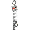 JET 133130 AL100 Series 1 Ton Capacity Alum Hand Chain Hoist with 30 ft. of Lift image number 0