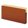 File Folders | Pendaflex 1526EAM Smart Shield 3.5 in. Expansion Legal Size File Pocket - Red Fiber (10/Box) image number 1