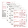 Office Jansan | Adams 22973 Fiscal Year 2024 8 in. x 5.5 in. 4-Part Carbonless 1099-DIV Tax Forms with Tax Forms Helper (24/Pack) image number 0