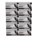 Disposable Gloves | Ammex ABNPF44100 9.5 in. Long 3 mil Powder-Free Nitrile Exam Gloves - Medium/Black (1000/Carton) image number 0
