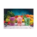 Cups and Lids | Dart TP12 Ultra Clear 12 oz. to 14 oz. Practical Fill PET Cups (50/Pack) image number 4