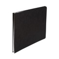 Office Jansan | ACCO A7017021 8.5 in. x 11 in. 2 in. Capacity Two-Piece Prong Fastener Top Bound Report Cover with Tyvek Reinforced Hinge - Black image number 2