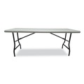 Office Jansan | Iceberg 65223 72 in. x 30 in. x 29 in. IndestrucTable Industrial Rectangular Folding Table - Platinum image number 0