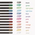 Pens | TOPS PEN12185 Assorted Point Sizes PENTONIC Stick Gel Pen - Assorted Ink Colors/Black Barrel (12/Pack) image number 3