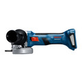 Angle Grinders | Bosch GWX18V-8B15 18V Brushless Lithium-Ion 4-1/2 in. Cordless X-LOCK Angle Grinder with Slide Switch Kit (4 Ah) image number 2