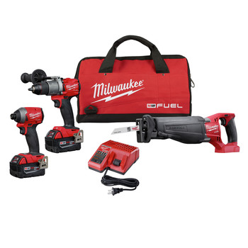 Milwaukee 2997-23 M18 FUEL 3-Tool Combo Kit Milwaukee 2997-23 M18 FUEL 3-Tool Combo Kit