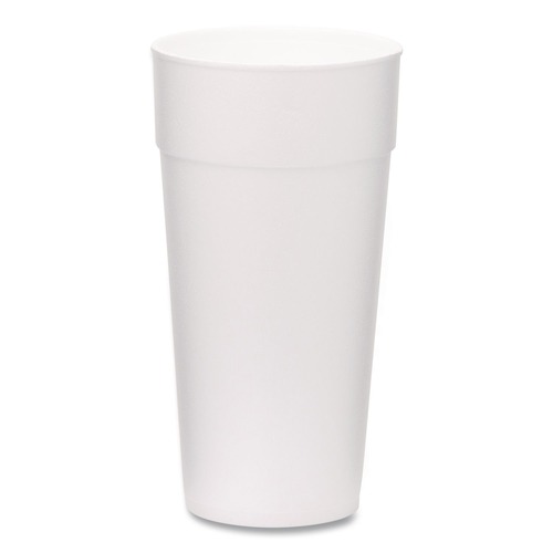 Food Service | WinCup 221977 24 oz Foam Drink Cups - White (300/Carton) image number 0