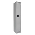 Office & Office Supplies | Tennsco STS-121872-A-MGY 12 in. x 18 in. x 72 in. One Locker with Hat Shelf and Coat Rod Single-Tier Locker - Medium Gray image number 0